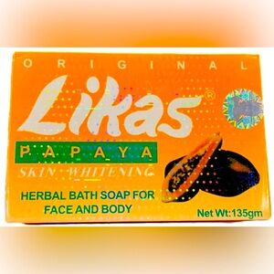 Likas Papaya Whitening Soap.